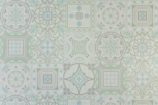 šírka 2 m PVC KOBEREC PATCHWORK BOHO OBKLADY