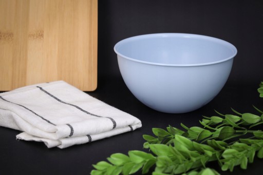 PLASTOVÁ MISKA, modrá kuchyňa, 0,75l, ideálna na ovocné maškrty