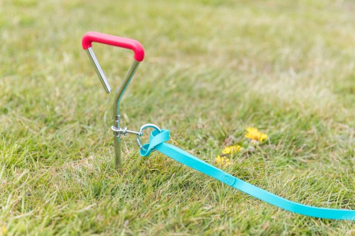 Skrutka na pripevnenie psa 40 cm/ø 9,0 mm Trixie