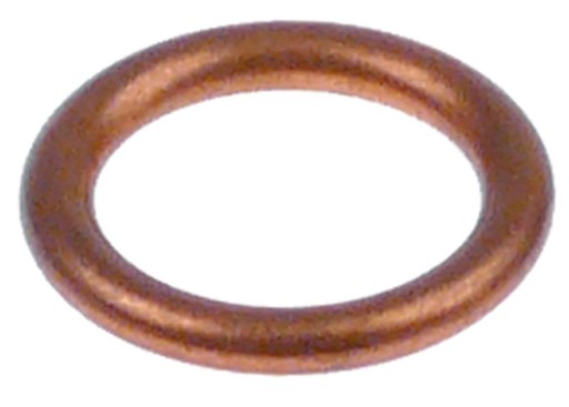 WEGA Medené tesnenie pr. vonkajší priemer 18,7 mm ext. Hrúbka 13,2 mm 2,5 mm