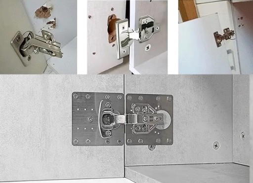 4x TABUĽKA NA OPRAVU ODTRHNUTÝCH PÁNTOV NÁBYTKU
