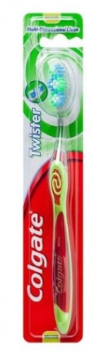 Zubná kefka Colgate Twister, stredná 1 ks
