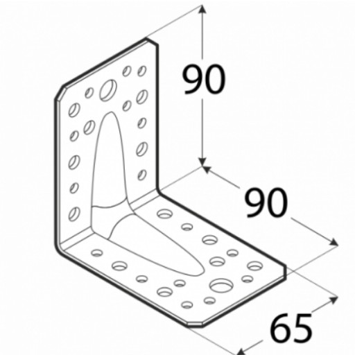 KPS1 TESÁRSKA UHOLOVÁ INŠTALÁCIA 90x90x65 10 ks