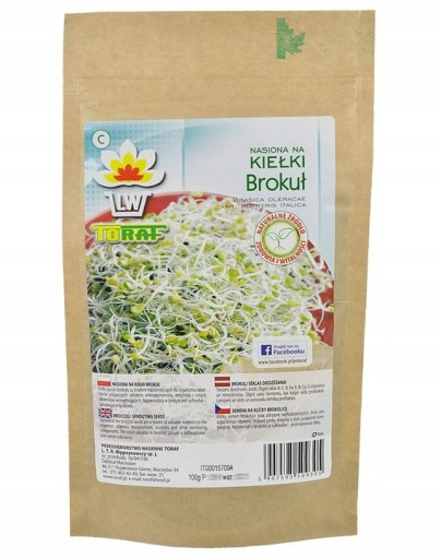 SEMIENKA BROKOLIE NA KLÍČKY na pestovanie 100g