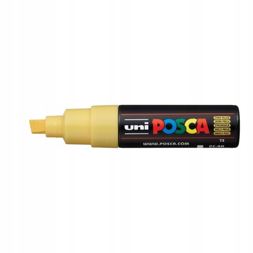MAZAK FLIP-FELLER UNI POSCA PC-8K SLAMA ŽLT