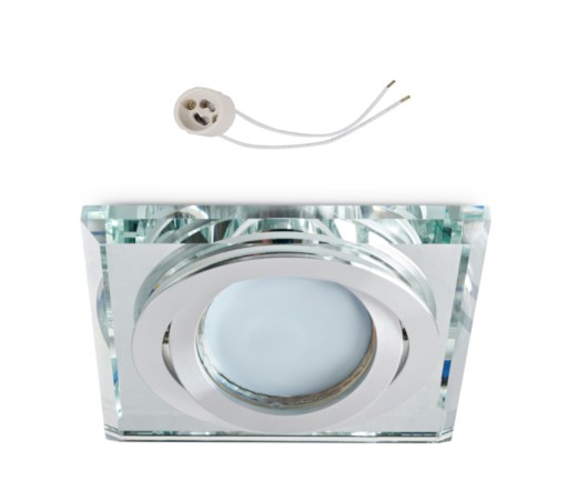 POHYBLIVÉ sklenené stropné svietidlo pre LED GU10 230V