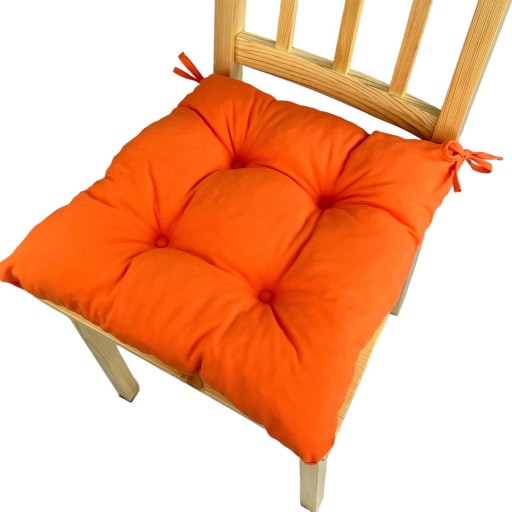 ORANŽOVÝ TRAPEZOUS podsedák na stoličku