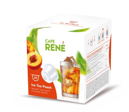 Čajové kapsuly Dolce Gusto, broskyňový čaj TEA PEACH