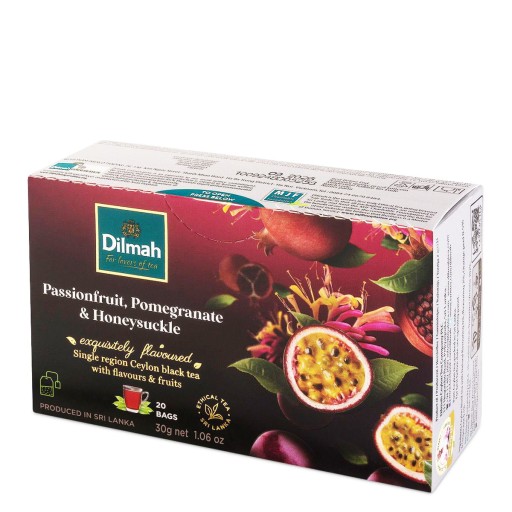 Prívesok Dilmah Granátové jablko Passiflora Zimolez Ex20