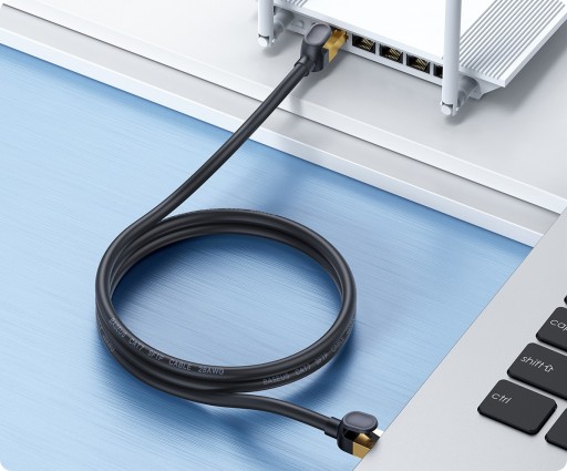 LAN KÁBEL BASEUS RJ45 ETHERNET INTERNETOVÝ KÁBEL CAT7 0,5M