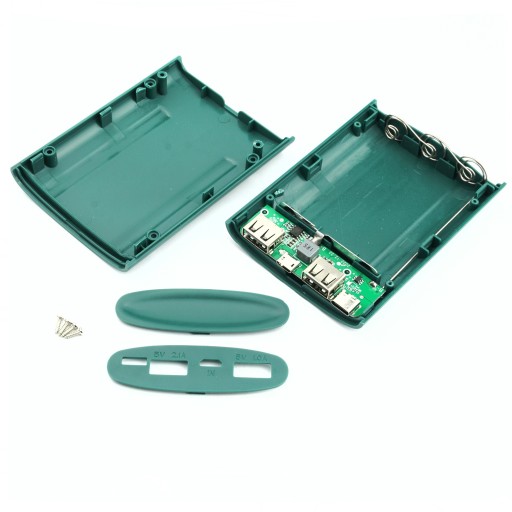 Puzdro na powerbanku 3x18650 2xUSB + USB-C