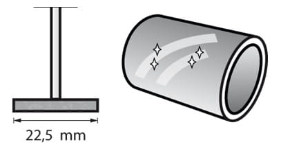 DREMEL leštiaci kotúč (425) tkanina 22,5 mm (balenie 4 ks) XXX Disc