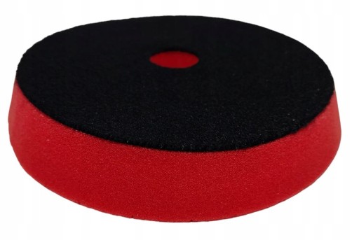 Červená špongia leštiaca podložka 125mm mäkká voštinová Kormax