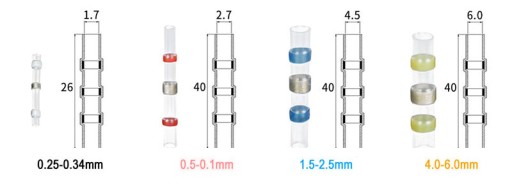 TEPELOM ZMRŠŤOVACÍ CÍNOVÝ KONEKTOR 0,5-1,5 MM 10 KS