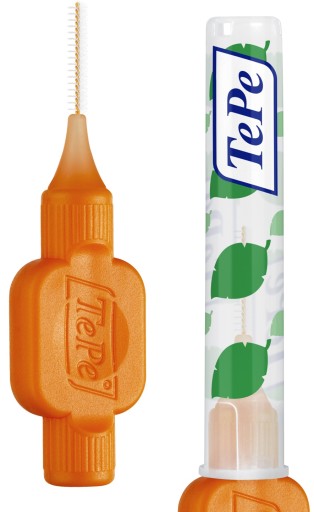 TePe ORIGINÁLNE MEDZIZUBNÉ KEFKY 0,45mm VEĽKOSŤ 1 ORANŽOVÁ 8ks