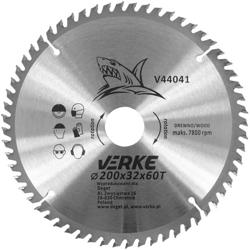 WIDIA PÍLOVÝ KOTOUČ NA REZANIE DREVENÝCH STROMOV 200 mm x 32 mm 60T WIDIA