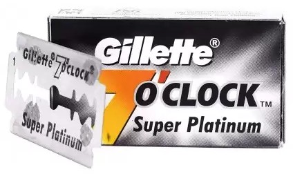 Gillette 7 O`Clock Super platinové žiletky 10 ks