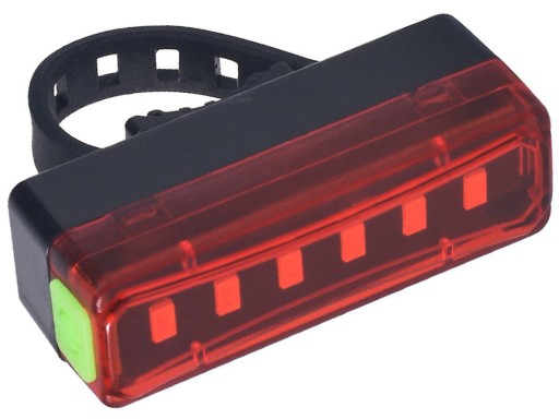 ZADNÁ BICYKLE LAMPA USB LED OSVETLENIE NA BICYKEL