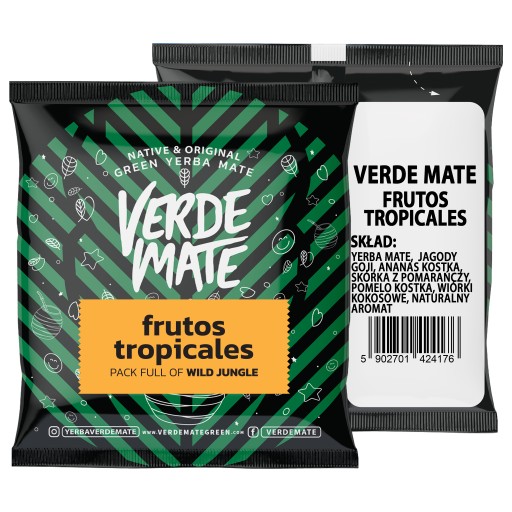 Yerba Verde Mate Green Frutos Tropicales 50 g