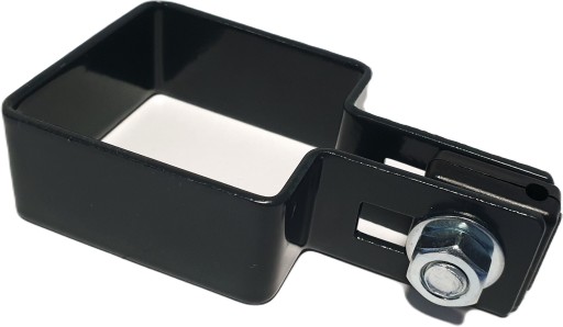 Počiatočná koncová svorka antracitová pre stĺpik 50x50 mm grafitový panel priemer 4 mm