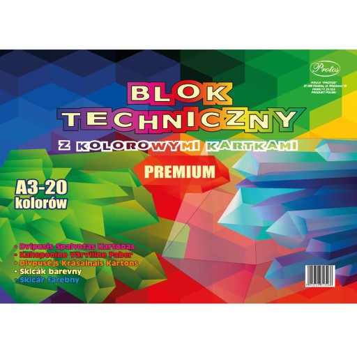 Technický blok A3 Protos