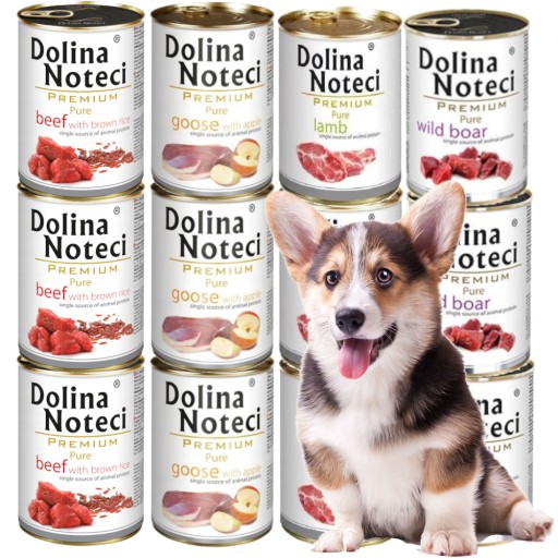 Dolina Noteci Prémiové mokré krmivo pre psov bohaté na zverinu, 400 g