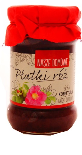 Náš domáci džem z lupeňov ruží 350 g