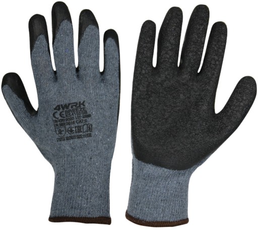 4WRK BREEZE LITE GB rukavice potiahnuté latexom, veľkosť 9 - L, 1 pár.
