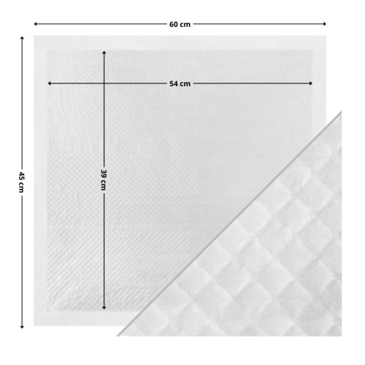 JEDNORÁZOVÉ savé HYGIENICKÉ vložky protectiva 45x60 cm 30 ks.