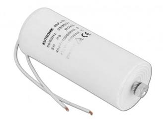 Motorový kondenzátor s káblom 20uF 450VAC