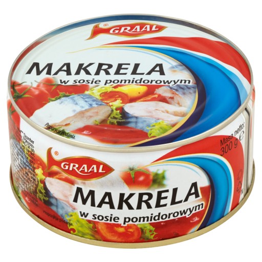 MAKRELA GRÁLOVÁ V RAJKOVEJ Omáčke 300g