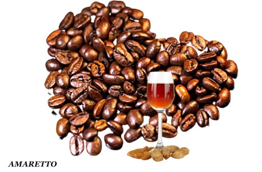 AMARETTO - ochutená káva (100 g) GRIND