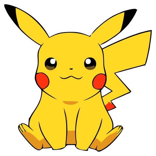 NÁLEPKA NA ZRKADLO NA OKNO POKEMON PIKACHU