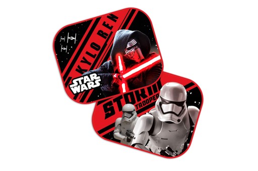 Bočné závesy 2 ks 44*35 cm STAR WARS PRVÁ OBJEDNÁVKA