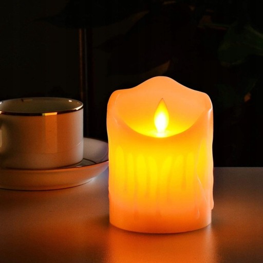 LED SVIEČKA LED SVIEČKA LED sviečka POHYBLIVÝ PLAMEŇ LED BATÉRIOVÁ Sviečka