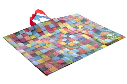 Tkaná taška s rúčkami 55x39x29,5 cm GAM Cube