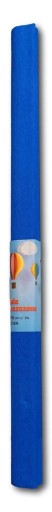 CREATED hodvábny papier 50x200 cm MODRÝ KREATÍN