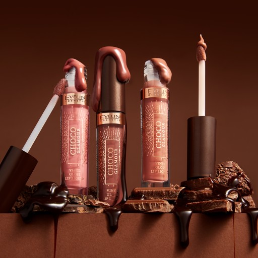 Tekutý rúž Eveline Cosmetics Choco Glamour 01