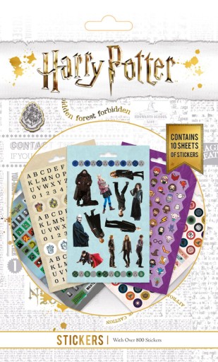 Sada nálepiek Harry Potter 800 kusov pre deti