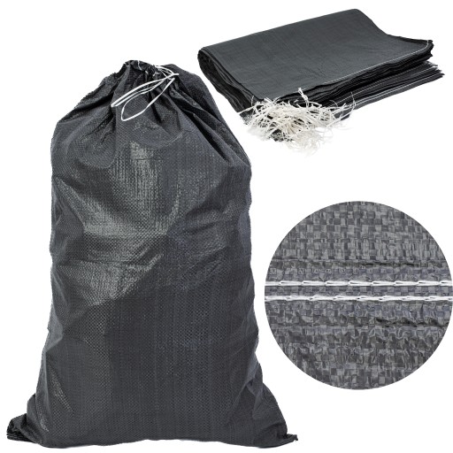 VRECKÁ na uhlie, suť a piesok s nánosom 25KG 50x80