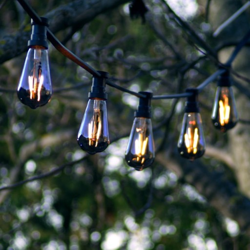 LED žiarovka E27 Filament 6W Edison Decorative ST64