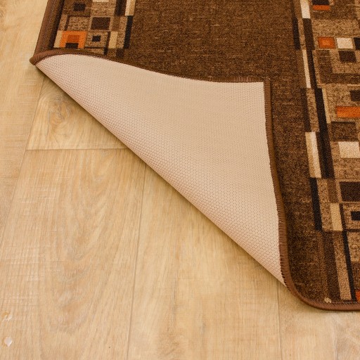 BEŽECKÉ, PROTIŠMYKOVÉ KOBERCE 100 cm BOMBAY HNEDÁ