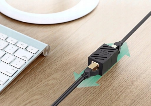 KONEKTOR RJ45 ETHERNETOVÝ KONEKTOR PREDĹŽENIE LAN KÁBLOV
