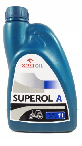 Minerálny olej pre dieselové motory ORLEN OIL SUPEROL A CB/SC 15W-40