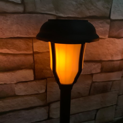 LED solárne svietidlo TORCH s FIRE, FLAME efektom