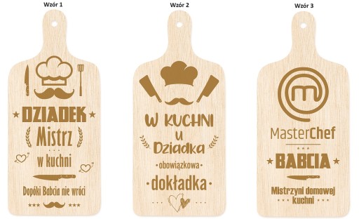 DARČEK ku dňu babky a dedka KUCHYŇSKÁ DOSKA s rúčkou na VAŠE GRAVÍROVANIE