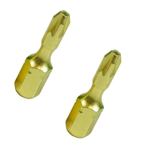 2 rázové bity Pz2 25mm IMPACT GOLD Makita B-62343