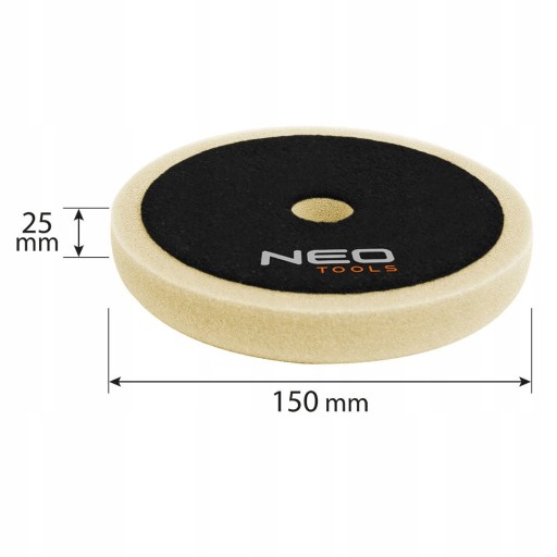 NEO TOOLS LEŠTIACA PODLOŽKA 150 X 150 MM X 25 MM BRÚSNA HUBKA 08-978
