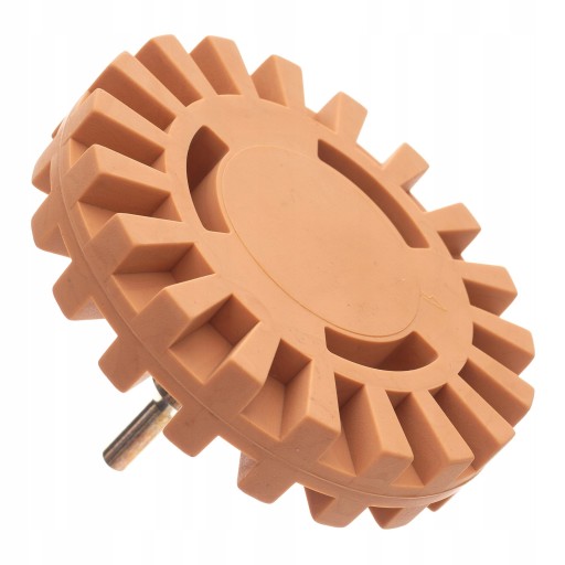 Gumový kotúč na odstraňovanie fóliových nálepiek + 6mm adaptér