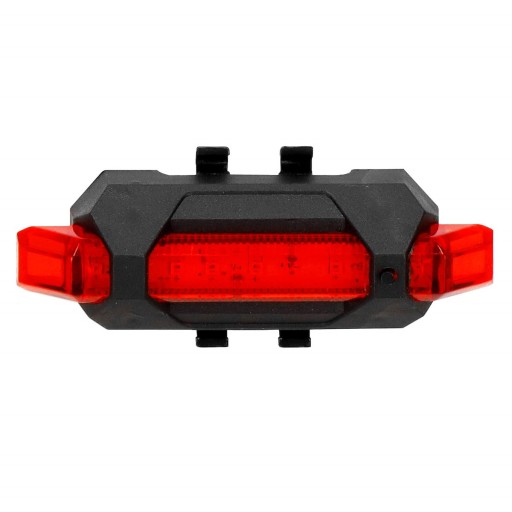 SET BICYKLOVÝCH SVIETIDIEL PREDNÉ + ZADNÉ LED USB BICYKLE LAMPA VÝKONNÉ SVETLO